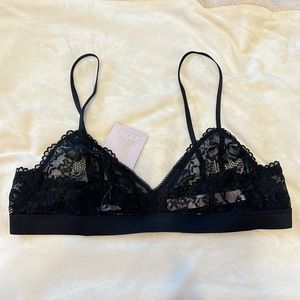 Savage X Fenty XL Black Lace Bralette